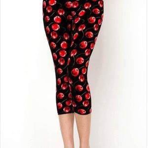 any 3/$25  Red Cherry Capris  Summer Hot Cherries